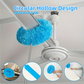2-Pack Green Telescopic Electrostatic Duster with 360° Hollow Ring Design - Fan Blade Cleaner, High Reach Dust Removal, Multi-Purpose