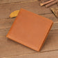 Style 1 To My Son Embossed Genuine Cowhide Leather Men&