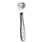 2-Pack Stainless Steel Foot Planer and Callus Remover - Professional Pedicure Tool for Dead Skin and Hard Calluses (Sliver)