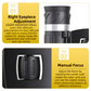500x25 High Power HD Binoculars - Portable Concert Telescope with Phone Photography Capability, FMC Coated Optics