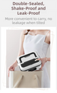 1L White Cordless Waterless Heated Lunch Box - Portable 304 Stainless Steel Bento Box for Picnic Students Office Workers, Timed Insulation & USB Rechargeable