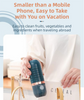 Blue Wireless Capsule Fruit and Vegetable Purifier(16x5.4CM) - Portable Food Disinfection & Sterilization Cleaner, 99.9% Bacteria Removal