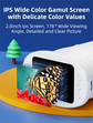 Pink Kids Handheld Digital Microscope - 2.4-inch HD Portable Magnifier with 1000x Magnification, 2MP Camera, and Built-in Storage & LED