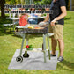 150x100 CM Outdoor Fire Pit Mat and Grill Pad - Up to 500°C Resistant Square Deck Protector for Barbecues, Fire Pits & Smokers