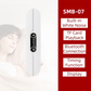 White SMB-07 Bone Conduction Under-Pillow Speaker -  Bluetooth 5.4 Ultra-Thin Sleep Aid Sound Bar with Dual Speaker Resonance & 36 Built-in White Noise Tracks