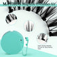 3-Set of 3D Magnetic Eyelash & Applicator (ZP01 4-Piece/Set) - Reusable, Glue-Free, Professional Makeup Tool, Alcohol-Free & Odorless