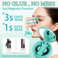 3-Set of 3D Magnetic Eyelash & Applicator (ZP02 4-Piece/Set) - Reusable, Glue-Free, Professional Makeup Tool, Alcohol-Free & Odorless