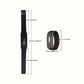 2-Pack Black Portable Ultrasonic Mosquito Repellent Bracelet - Watch Style Insect Repeller, Pure Physical Protection USB Rechargeable