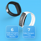 2-Pack Pink Portable Ultrasonic Mosquito Repellent Bracelet - Watch Style Insect Repeller, Pure Physical Protection USB Rechargeable