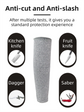 One-Pair 5 Level Cut-Resistant Arm Protection Sleeves(55CM) - Anti-Slash & Anti-Puncture Heavy Duty Safety Guard for Butchering & Construction