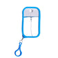 3-Pack Ultra-Slim 50ml Card-Style Travel Spray Bottle with Blue Silicone Sleeve - Portable ABS/PETG Refillable Hydration Sprayer