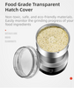 Compact Electric Grinder and Pulverizer - Multi-Functional Ultra-Fine Kitchen Mill for Nut, Grains, Spices, Coffee Beans