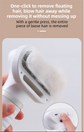 White 6-in-1 Pet Grooming Hair Dryer with Noise-Reduction - Lightweight Handheld Blow Dryer & Mist Slicker Brush - 3-Speed Temperature Control, One-Click Deshedding & Painless Massage