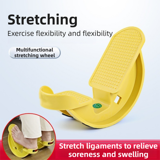 1-Pair Pink Reinforced Calf Stretcher Slant Board - Professional Non-Slip Achilles Tendon & Hamstring Stretcher for Physical Therapy, Yoga & Fitness