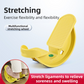 1-Pair Blue Reinforced Calf Stretcher Slant Board - Professional Non-Slip Achilles Tendon & Hamstring Stretcher for Physical Therapy, Yoga & Fitness