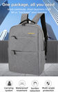 Blue 3-PCS Multi-Functional & Lightweight Backpacks Set for Students - Large Capacity Durable Travel Daypack with USB Charging Port, Fit in 14-Inch Laptop Bag