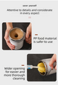 380ML White Magnetic Self-Stirring Coffee Mug - USB Charging, Leak-Proof Stainless Steel Electric Mixer Cup for Coffee & Milk