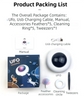 Smart Electric UFO Automatic Cat Toy - Self-Playing Teaser with 5 Rotating Feathers & Intelligent Indoor Obstacle Avoidance