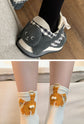 6-Pair Cute 3D Cartoon Cat Mid Socks - Breathable & Odor-Resistant Cotton Blend with Fun & Quirky Cat Pattern