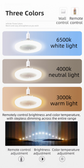 Yellow Quiet Remote LED Ceiling Fan Light with Aromatherapy Slot and Removable E27 Base Socket -  Timer & Dimmable & 3-Speed & 3-Color Temperature Adjustable