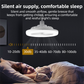 Black Remote LED Ceiling Fan Light with Aromatherapy Slot and Removable E27 Base Socket -  Timer & Dimmable & 3-Speed & 3-Color Temperature Adjustable