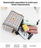 Brown Large Capacity PU Leather Women&