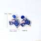 Wooden Australia Map Silhouette Earrings - Lightweight Geometric Ear Drops, Cultural Decor Gift(Style 4)