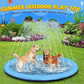 Portable Outdoor 60CM Cooling Pad for Pets & Kids - Summer Cooling Fountain for Backyard & Garden