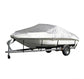 Sliver Heavy-Duty V-Hull Shield for 17 to 19 FT Yachts - All-Weather Water / Dust / UV Resistant 190T Silver Coated  Marine Protector
