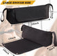 Purple Premium Insulated Roll-Up Travel Case for Hair Styling Tools & Blow Dryers with Muti-Pockets (18x5.5x5 Inch)