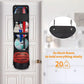 Over-the-Door Hanging Sports Gear Organizer With Zipper for Easy-Access to Bottom - Heavy-Duty Mesh Storage Bag for Balls & Kids&