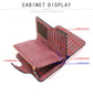 Blue Large Capacity Long Wallet Frosted PU Leather Clutch Bag with 14 Card Slots and Zipper Compartment fits Smartphone for Everyday Use Australia