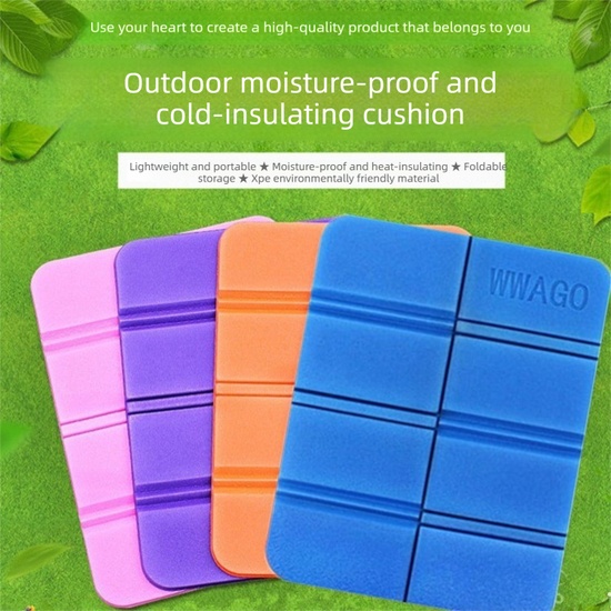 5 Pack Red Portable Folding Foam Seat Pads Waterproof Damp Proof Mats for Park Camping Beach Hiking Australian Outdoor Activities