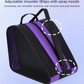 Purple 3-Compartment Roller Skate Bag Breathable Mesh Ice Skate Carrier with Adjustable Shoulder Strap for Kids and Adults Australian Sports Accessories