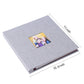 Beige Linen Self-Adhesive Photo Album DIY Scrapbook with Cover Window 11x10.6 Inch for Family Wedding Travel Memories Preservation Australian Home