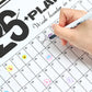 2026 Wall Planner Calendar with Stickers and Double-Sided Tape – 742 x 525 mm for Home, Office or Study in Australia