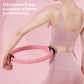 Grey Pilates Ring Exercise Tool – High-Elasticity Yoga Ring for Core Strength, Postpartum Recovery, Glute Toning & Full-Body Workout (Unisex)