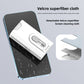 White Q8 8-in-1 Multi-Function Cleaning Kit – Compact Keyboard, Phone, and Earphone Cleaner with Built-In Tools (No Cleaning Liquid Included)