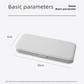 3-Pack White Macaron Color Pencil Case with Multi-Compartment Storage Waterproof PP Stationery Organizer for Australian Students School Essentials