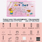 Blue 208-Piece Kids Art Set with Built-in Trifold Easel Drawing and Painting Kit for Students with Watercolor Pens Crayons and Pencils for Aussie Homes
