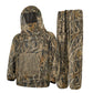 Withered grass Camouflage Mosquito Repellent Suit Ultra-Fine Mesh Hooded Ghillie Suit for Outdoor Hunting Camping Fishing and Beekeeping(XL/XXL)