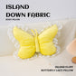 Green Elegant Butterfly Lace Throw Pillow 60x45cm Soft Decorative Cushion for Sofa Bedroom Office and Car Comfort Backrest Accessory