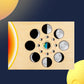 Seven Continents 1.05 Educational Wooden Cognitive Matching Puzzle Toy for Kids Early Learning and Fine Motor Skill Development, Durable Preschool Accessory