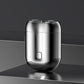 Silver Portable Mini Electric Shaver with Dual Floating Heads IPX6 Waterproof Rechargeable Travel Razor for Men for Grooming and Business Trips