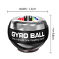 Blue LED Gyro Ball Wrist Power Trainer with Digital Counter and Auto-Start Zinc Alloy Core for Grip Strength and Stress Relief in Australian Homes