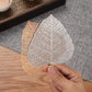 5-PCS Silver 304 Stainless Steel Bodhi Leaf Tea Strainer Creative Fine Mesh Tea Filter Infuser for Loose Leaf Tea Australian Home Tea Set Accessory
