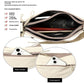 White Women Lightweight Nylon Crossbody Bag with Multiple Pockets Compact Shoulder Bag for Travel and Daily Essentials in Australia