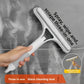2-PCS White 3-in-1 Window Squeegee with Built-in Spray Bottle and TPR Scraper for Glass and Car Windshields Professional Multi-Purpose Local Cleaning Solution