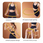 Pink Weighted Soft Spring Hula Hoop with Silent Alloy Interior and Polyester Wrap for Home Gym Full Body Fitness and Abdominal Training Solution