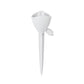 5-PCS White Automatic Plant Watering Spikes with Adjustable Flow Control Universal Fit 5 Pack for Indoor and Outdoor Potted Plants Reliable Gardening Solution for Local Homes